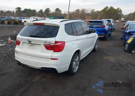 2014 BMW X3 xDrive35I from USA, damaged, VIN 5UXWX7C50E0E77249